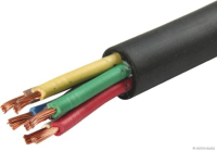 Gummischlauchleitung schwarz 7adrig H05RR-F 7x1,5mm² (50m)