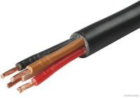 Hose cable, PVC, black, 4-core, H05VV-F (50 m)