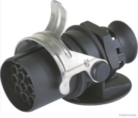 Plastic plug connector