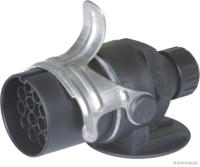 Plastic plug connector