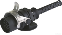 Plastic plug connector