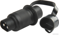 Plastic plug connector