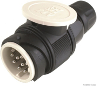 Plastic plug connector