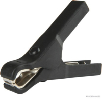 Battery charger clips, black, 4 mm², negative, up to 40A