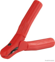 Battery charger clip, red, sheet steel, 35 mm², positive, up to 200A