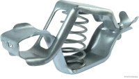 Battery charger clips, positive, galvanised, up to 50A, length 105 mm (10 pieces)
