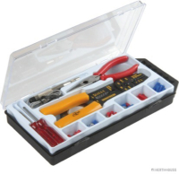 Crimp connector assortment (small) with pliers (60 pcs)