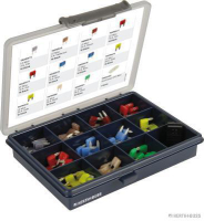 Box of assorted mini blade fuses (3-30A / 111 pcs.)