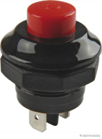 Druckknopfschalter Rot 12V/24V Ein/Aus