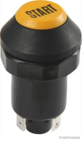 Druckknopfschalter gelb Start 12/24V Ein/Aus