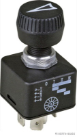 Switch, Heating/Ventilation, Rotary, 12V/24V