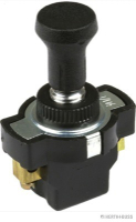 Zugschalter schwarz 12V/24V Ein/Aus