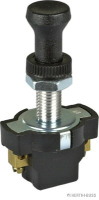 Zugschalter schwarz 12V/24V Ein/Aus