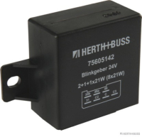 Flasher unit, 24V/2+1/8x21W, 7-pole