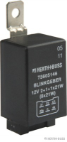 Flasher unit, 12V/2+1/8x21W, 6-pole