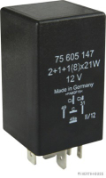 Flasher unit, 12V/Rated power 2+1+1/8x21W