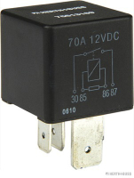 Relais Arbeitsstrom Schliesser 12V/70A 4polig m.Widerstand