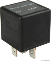 Relais Arbeitsstrom Wechsler 24V/30A 5polig m.Widerstand