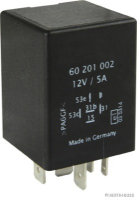 Relais Wisch-Wasch-Intervall 12V/5A 6polig