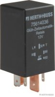 Glow time control unit for Audi, Steyr, 12V/70A, 7-pole