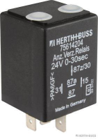 Zeitrelais einstellbar anzugverzögert  24V/15A 5polig