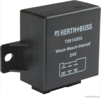 Relais Wisch-Wasch-Intervall 24V 6polig