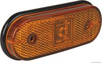 LED side marker light, yellow, 119X44X18,