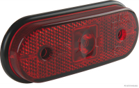 LED tail light, red