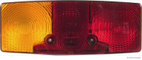 Lens for tail light, left