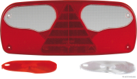 Lens for combination tail light, both sides, Aspöck Ecopoint (2 pieces)