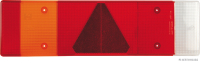 Lens for combination tail light, left