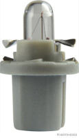 Glühlampe Kunstoffsockellampe grau 24V/1,2W B8,5d BAX10d (10 Stück)