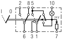 Warnblinkschalter, 12 V