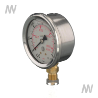 Manometer 600 bar Ø63mm - 1/4"
