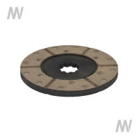 Bremsscheibe 178mm (Beläge geklebt)