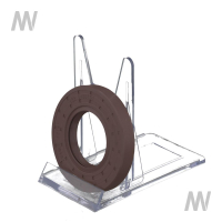 Shaft seal ring w/ dust lip