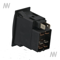 Schalter f. Zapfwelle u. gefederte Vorderachse