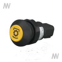 Pushbutton f. PTO ON