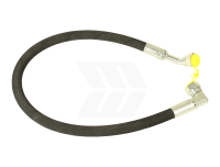 Lubrication hose f. air compressor below