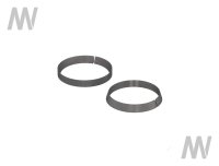 Clamping ring set