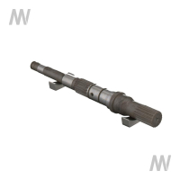 Allradwelle Lamellenkupplung