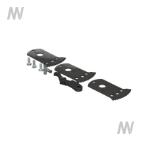 Locking latch set steering wheel adj.