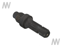 PTO stub 1 3/8 inch 6 splines