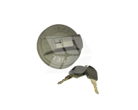 Lockable fuel tank cap