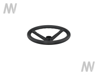 Lenkrad ohne Abdeckung und Lenkradkappe