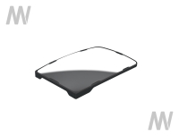 Mirror glass electric top li/re