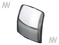 Mirror glass bottom left and r.