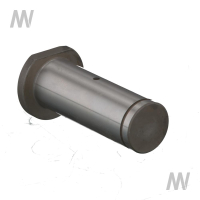 Bolzen für Lenkzylinder, 20 x 56mm, mit abgeflachtem Kopf
