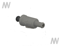 Check valve washing system
