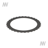 Clutch output drive plate